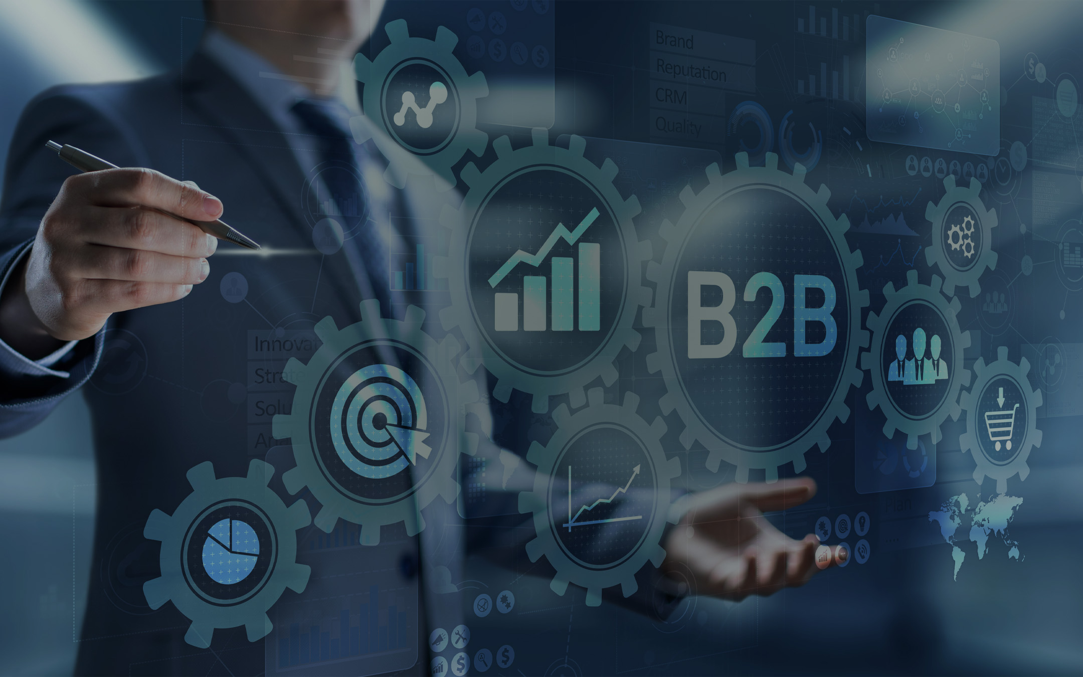 RPA en modelos empresariales B2B. <h4>Una manera de mantenerte vigente en el mercado. </h4>